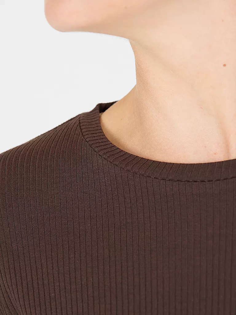ATHLECIA | Damen Fitnessshirt Lankae | Marron