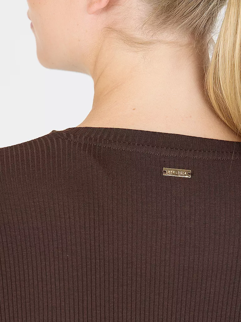 ATHLECIA | Damen Fitnessshirt Lankae | Marron
