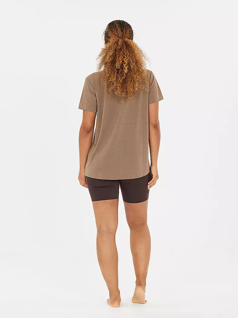 ATHLECIA | Damen Fitnessshirt Lizzy | Marron