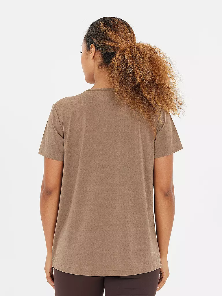 ATHLECIA | Damen Fitnessshirt Lizzy | Marron