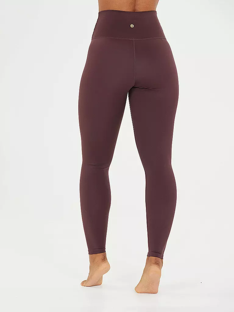 ATHLECIA | Damen Fitnesstight Franz | Rouge foncé