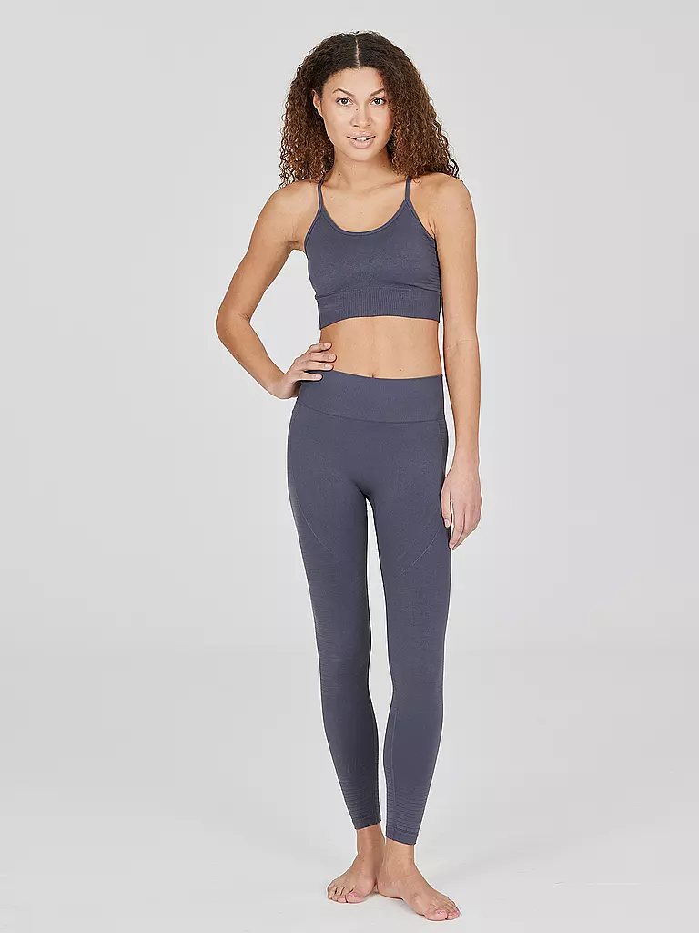 ATHLECIA | Damen Fitnesstight Seamless Nagar | Gris