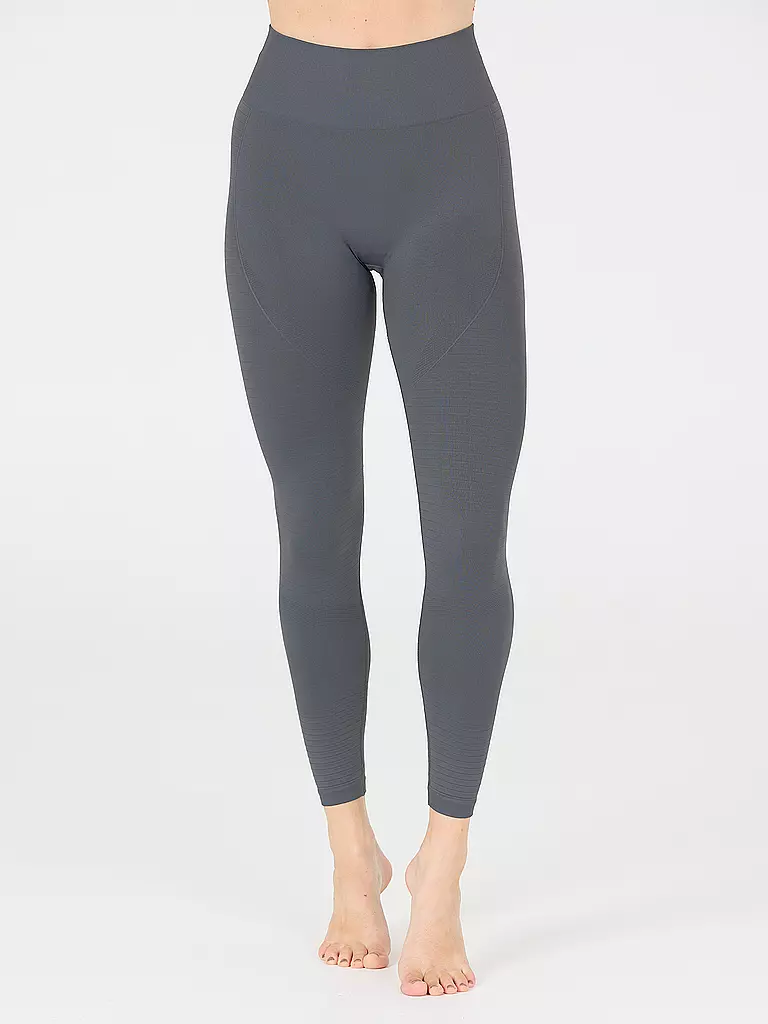 ATHLECIA | Damen Fitnesstight Seamless Nagar | Bleu foncé