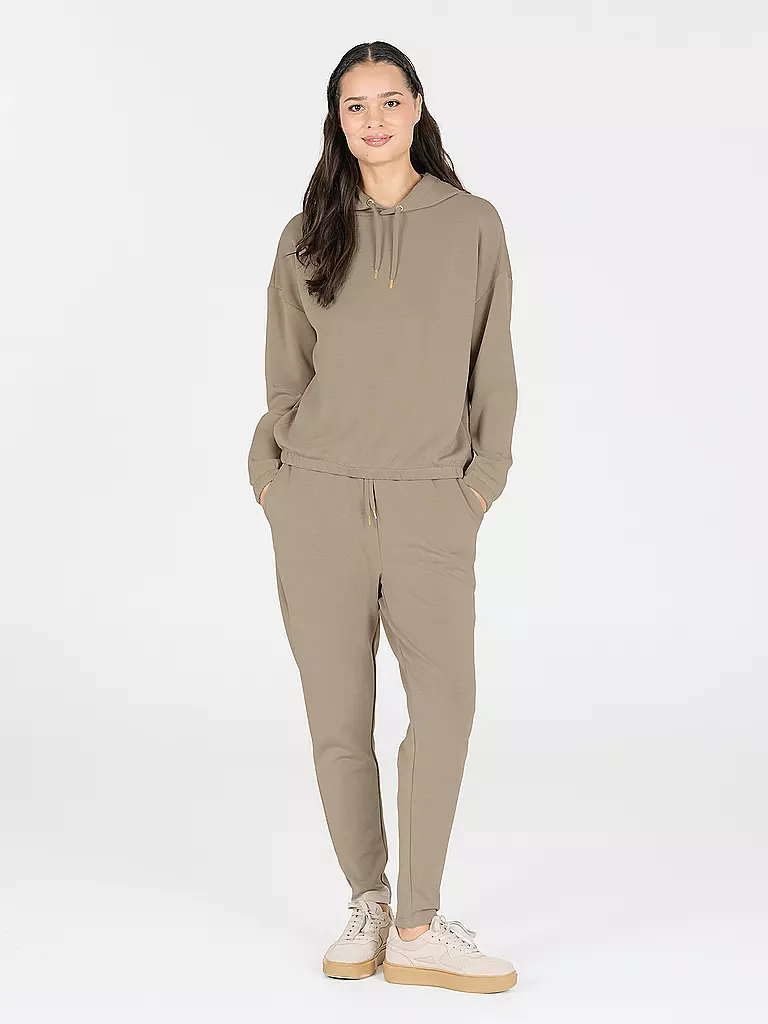 ATHLECIA | Fitnesshoodie Namier pour femmes | Camel