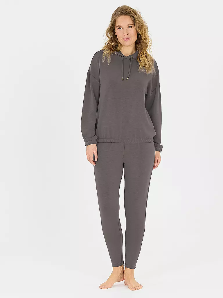 ATHLECIA | Fitnesshoodie Namier pour femmes | Marron