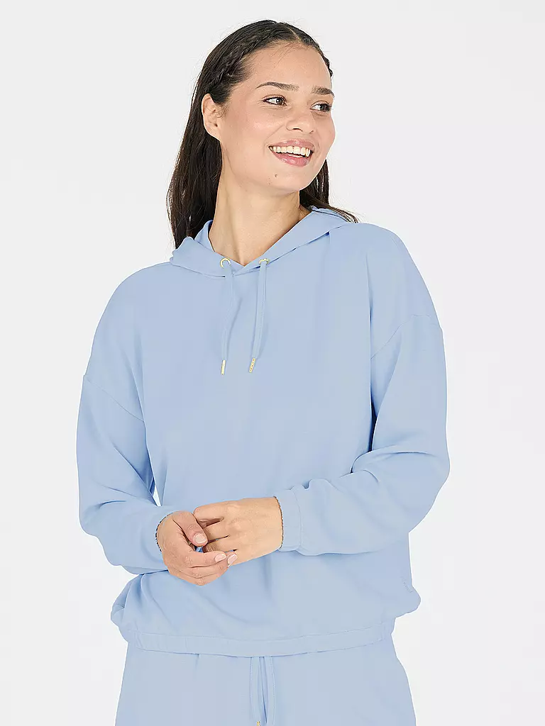 ATHLECIA | Fitnesshoodie Namier pour femmes | Bleu clair
