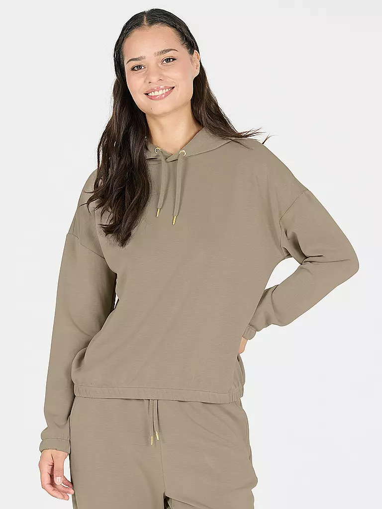 ATHLECIA | Fitnesshoodie Namier pour femmes | Camel