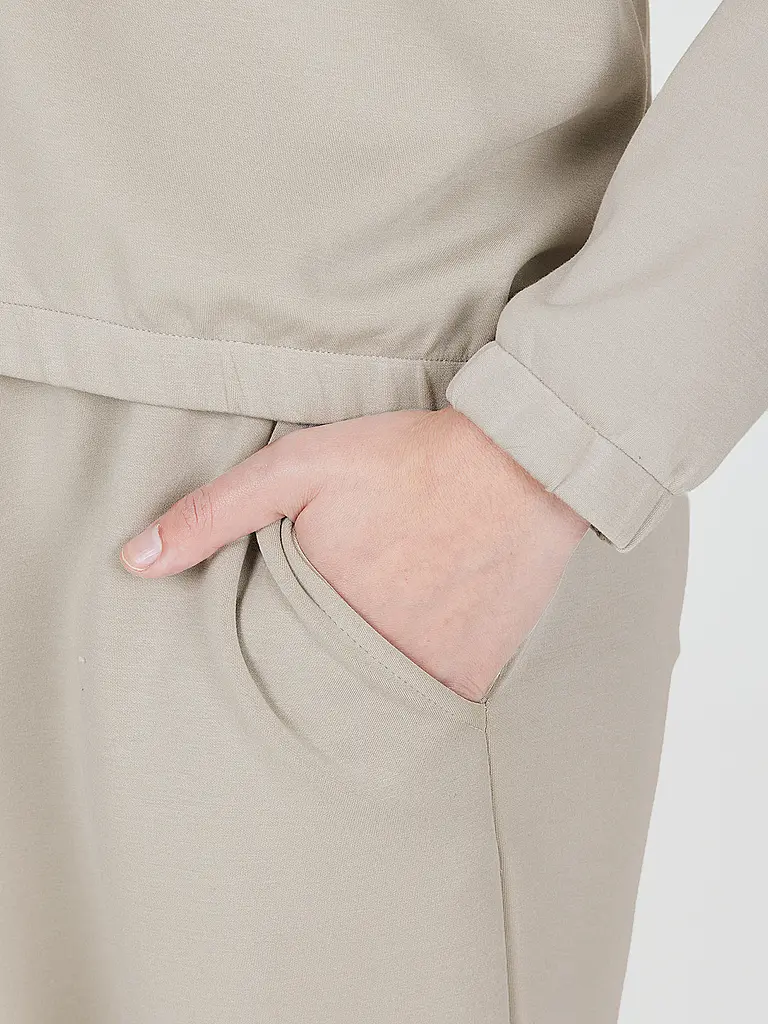 ATHLECIA | Fitnesshoodie Namier pour femmes | Beige