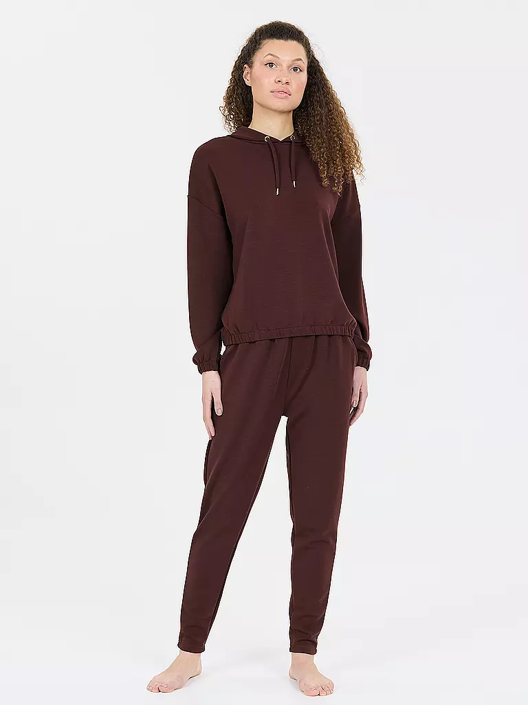 ATHLECIA | Pantalon de fitness pour femmes Jacey | Rouge foncé