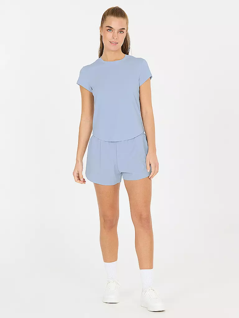 ATHLECIA | Short de sport Arilay pour femmes | Bleu clair
