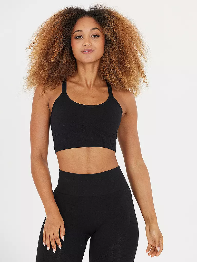 ATHLECIA | Soutien-gorge de sport Foan Low Support pour femmes | Noir
