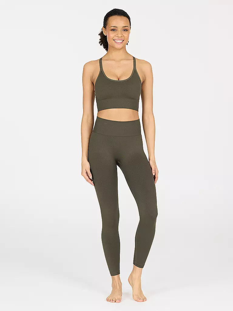 ATHLECIA | Soutien-gorge de sport pour femmes Foan Seamless Low Support | Olive
