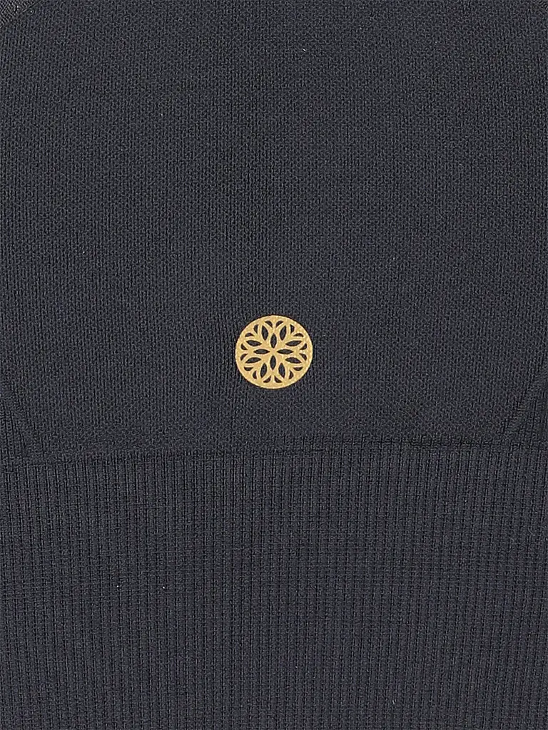 ATHLECIA | Soutien-gorge de sport sans coutures Foan à maintien léger pour femmes | Bleu foncé