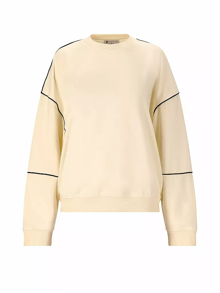 ATHLECIA | Sweat de fitness Nandy pour femmes | Crème