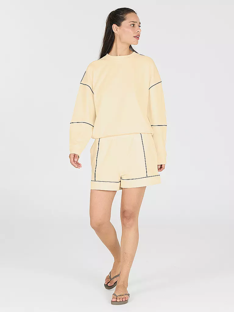 ATHLECIA | Sweat de fitness Nandy pour femmes | Crème