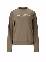 ATHLECIA | Sweat-shirt Atkins Crew pour femmes | Vert foncé