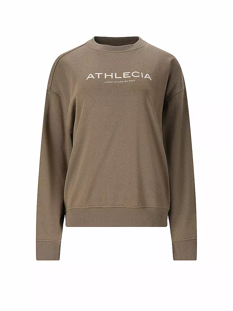 ATHLECIA | Sweat-shirt Atkins Crew pour femmes | Vert foncé