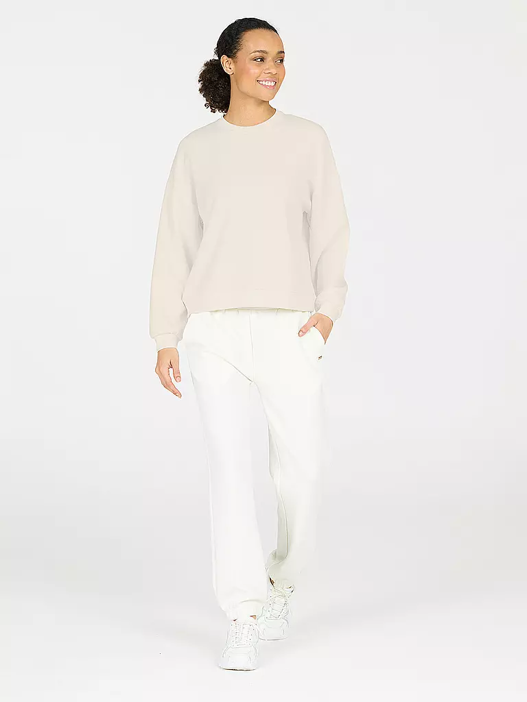 ATHLECIA | Sweat-shirt de fitness Jillnana pour femmes | Crème