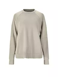 ATHLECIA | Sweat-shirt de sport pour femmes Jacey à col rond | Beige