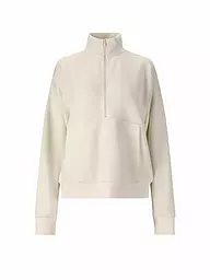 ATHLECIA | Sweat-shirt Femme Jillnana Demi-Zip | Crème