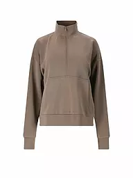 ATHLECIA | Sweat-shirt Femme Jillnana Demi-Zip | Olive