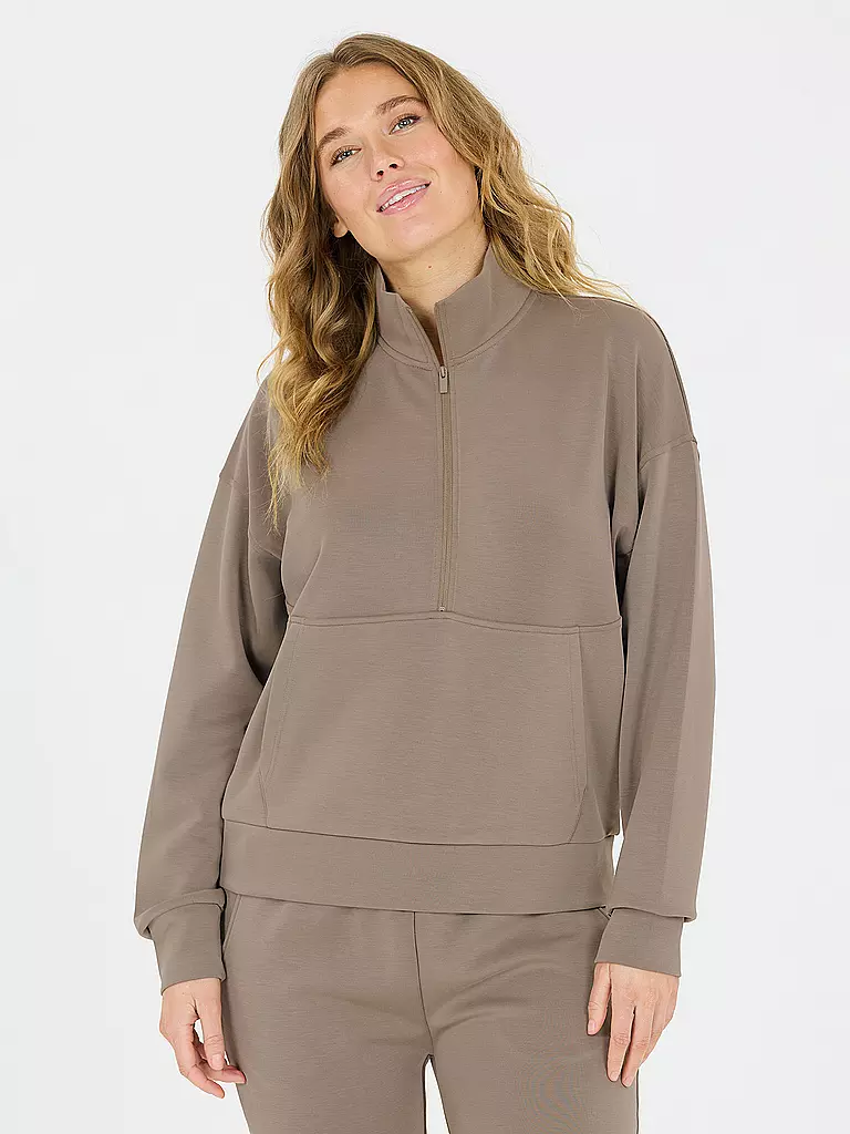 ATHLECIA | Sweat-shirt Femme Jillnana Demi-Zip |