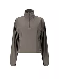 ATHLECIA | Sweat-shirt Sharma 1/2 Zip pour femmes | Olive