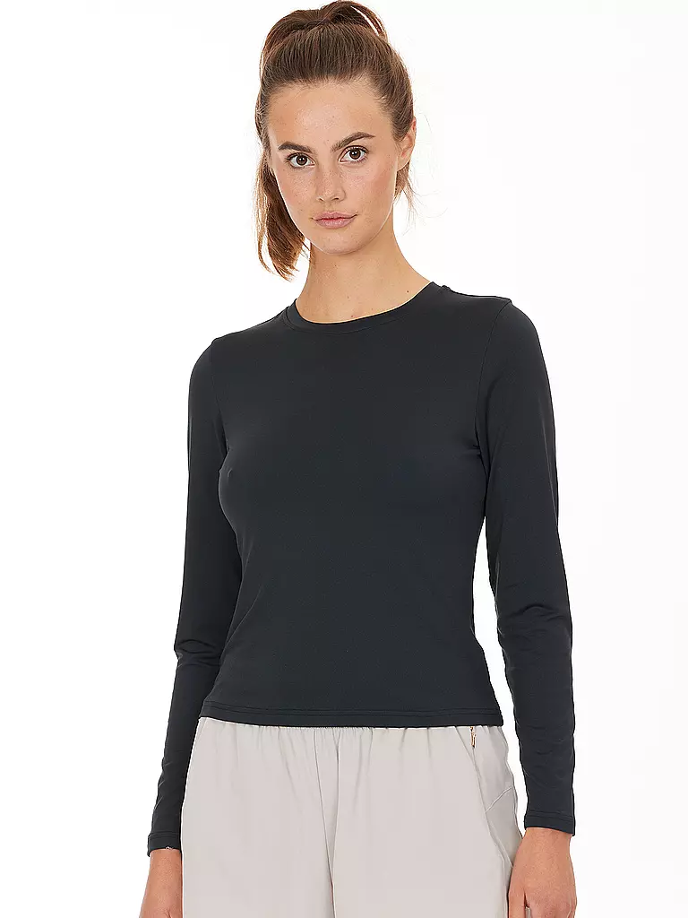ATHLECIA | T-shirt de fitness Almi pour femmes | Noir