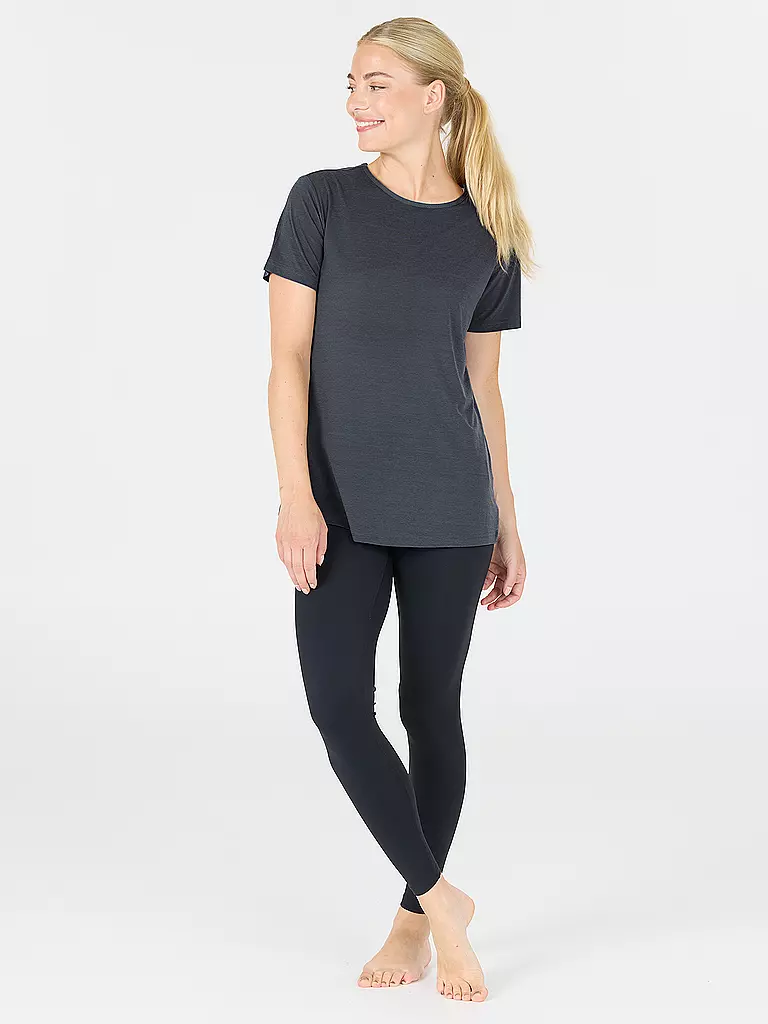 ATHLECIA | T-shirt de fitness Lizzy pour femmes | Bleu foncé