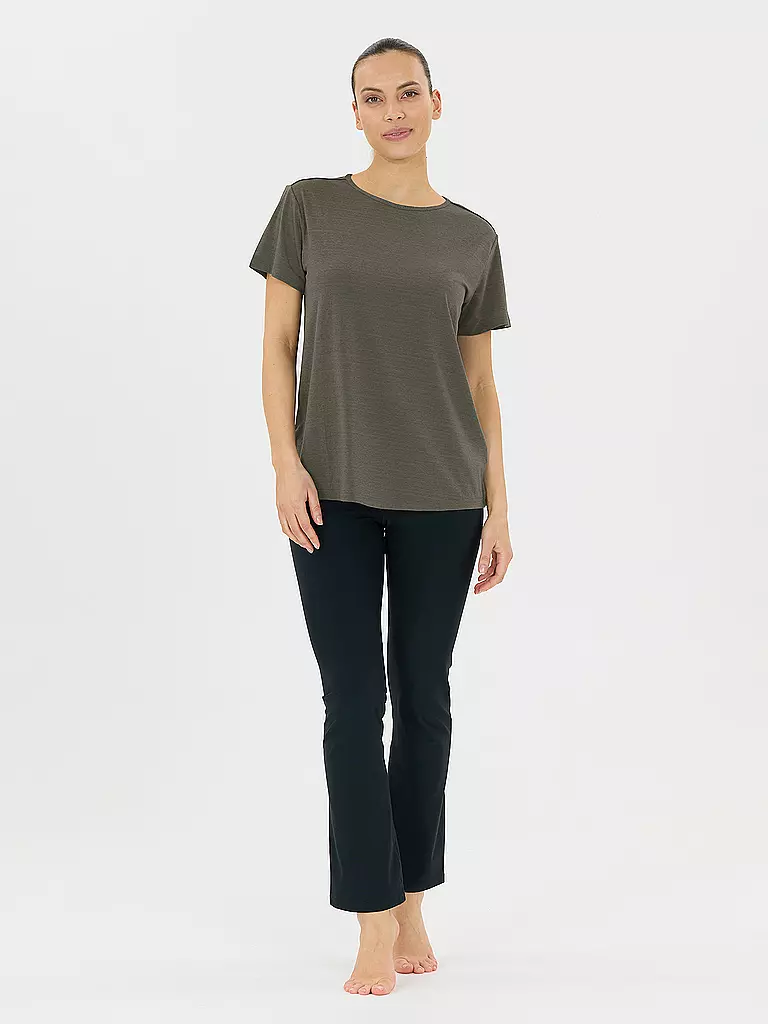 ATHLECIA | T-shirt de fitness Lizzy pour femmes | Olive