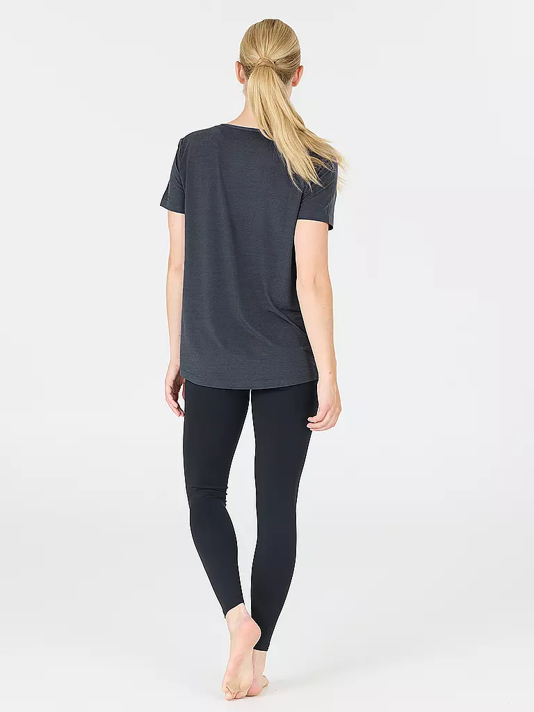 ATHLECIA | T-shirt de fitness Lizzy pour femmes | Bleu foncé