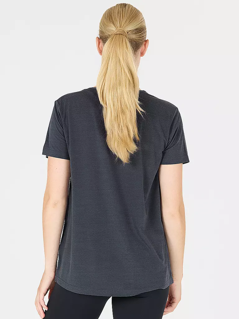 ATHLECIA | T-shirt de fitness Lizzy pour femmes | Bleu foncé