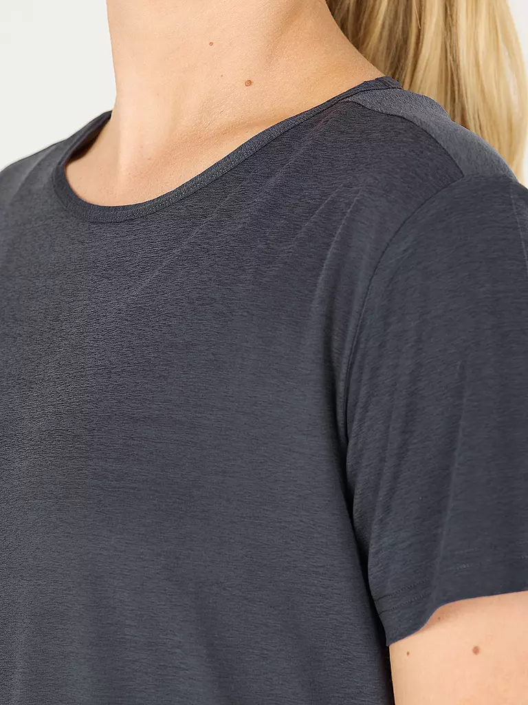 ATHLECIA | T-shirt de fitness Lizzy pour femmes | Bleu foncé