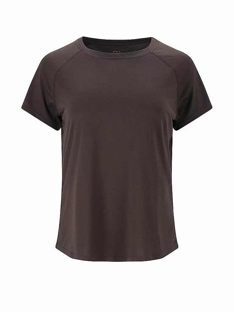 ATHLECIA | T-shirt de fitness pour femmes Gaina | Marron