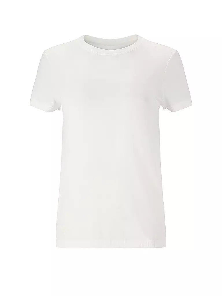 ATHLECIA | T-shirt de fitness pour femmes Julee Coupe ample sans coutures | Blanc