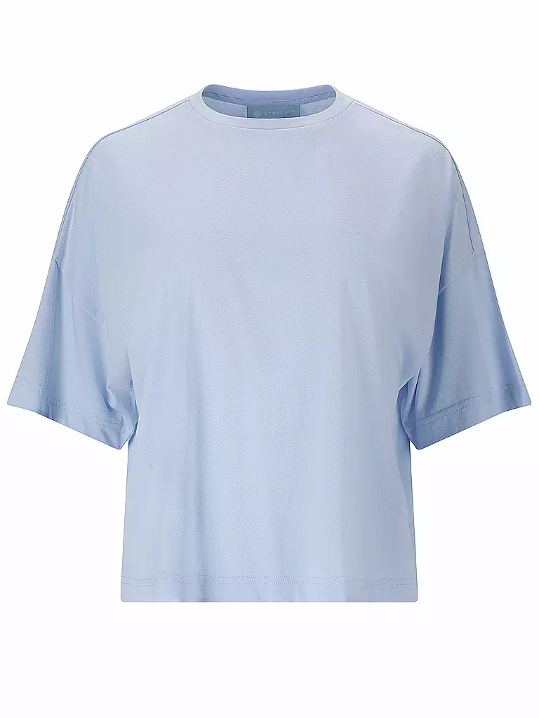 ATHLECIA | T-shirt de fitness Reynolds pour femmes | Bleu clair