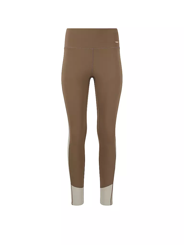 ATHLECIA | Tight de fitness Aspasia Cloroblock pour femmes | Marron