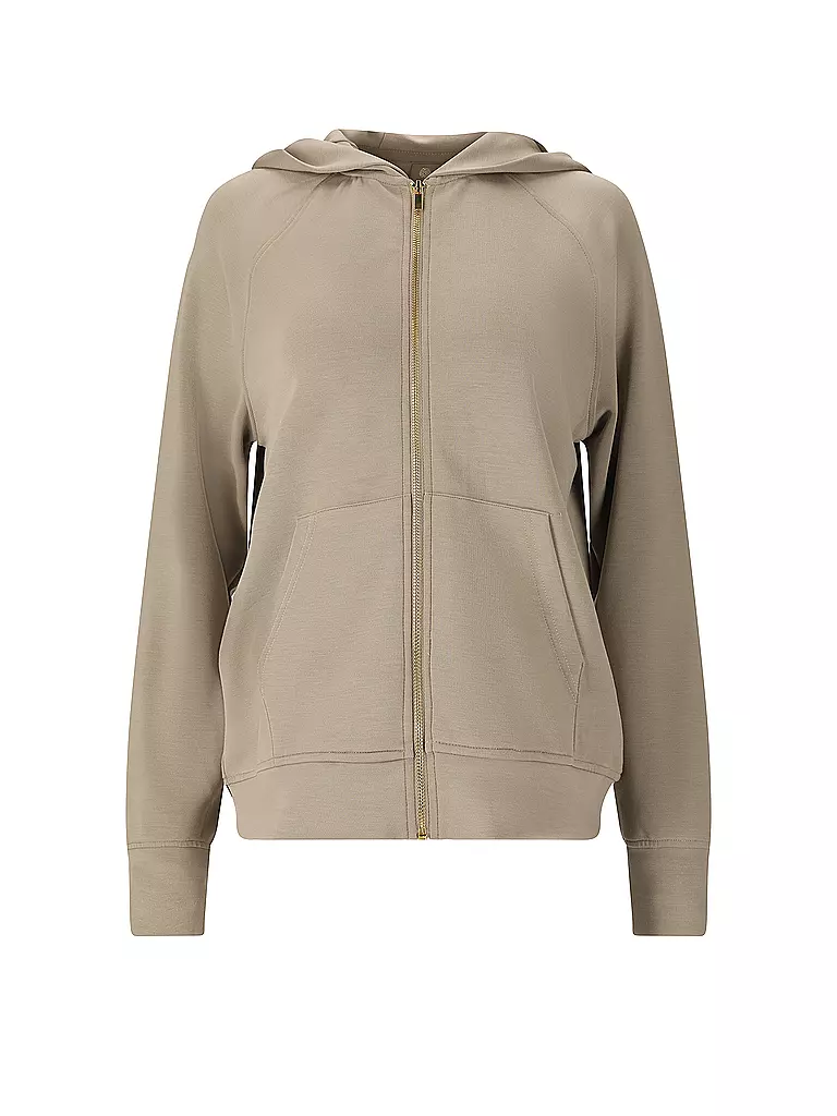 ATHLECIA | Veste de fitness Jacey pour femmes | Camel