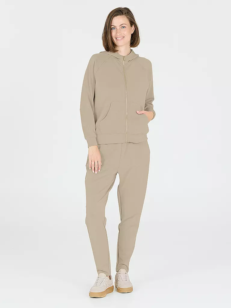 ATHLECIA | Veste de fitness Jacey pour femmes | Camel