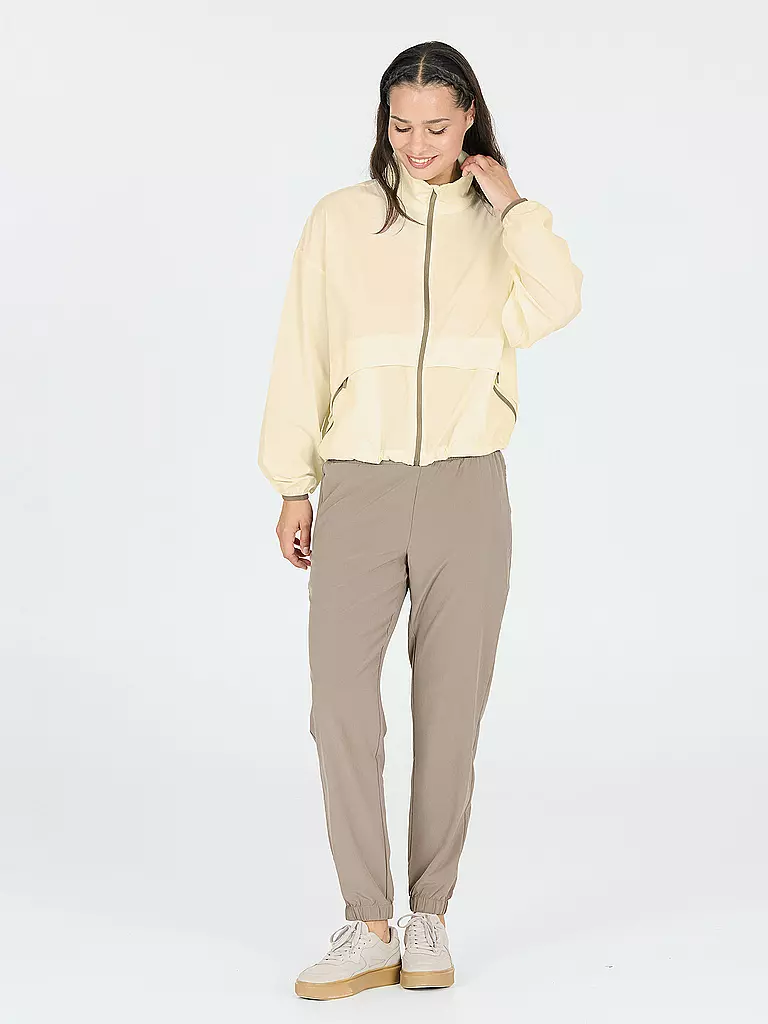 ATHLECIA | Veste de fitness tissée Narros pour femmes | Crème