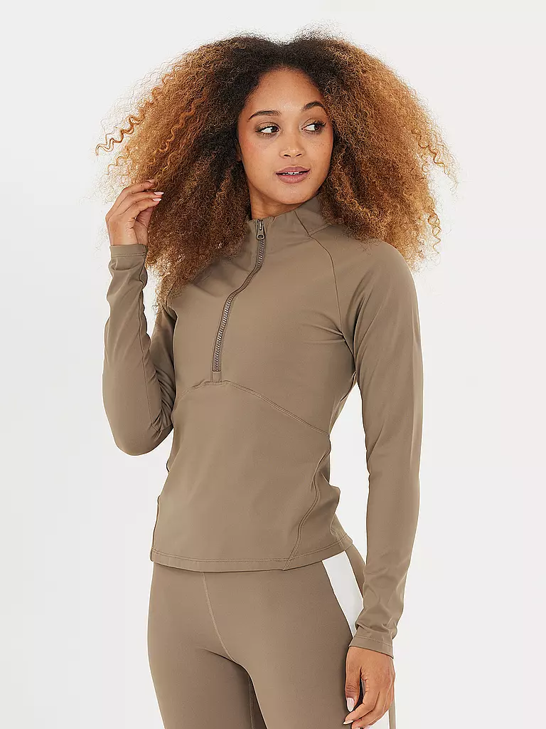 ATHLECIA | Zipshirt de fitness Midory pour femmes |