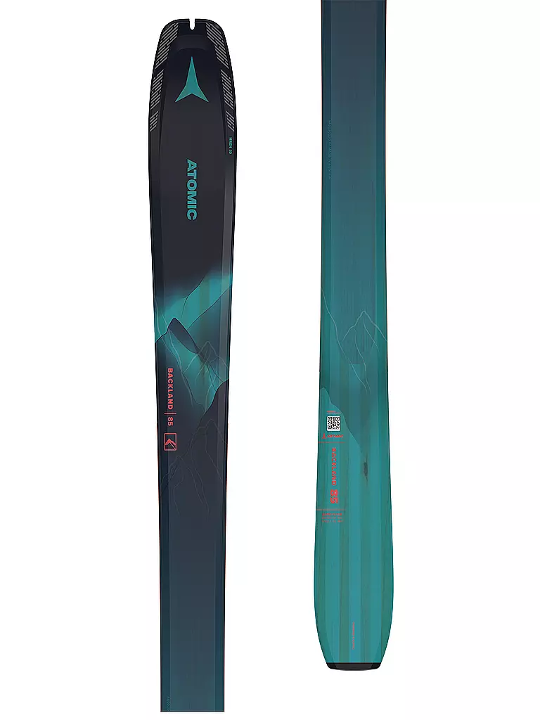 ATOMIC | Damen Tourenski Backland 85 W | Pétrole