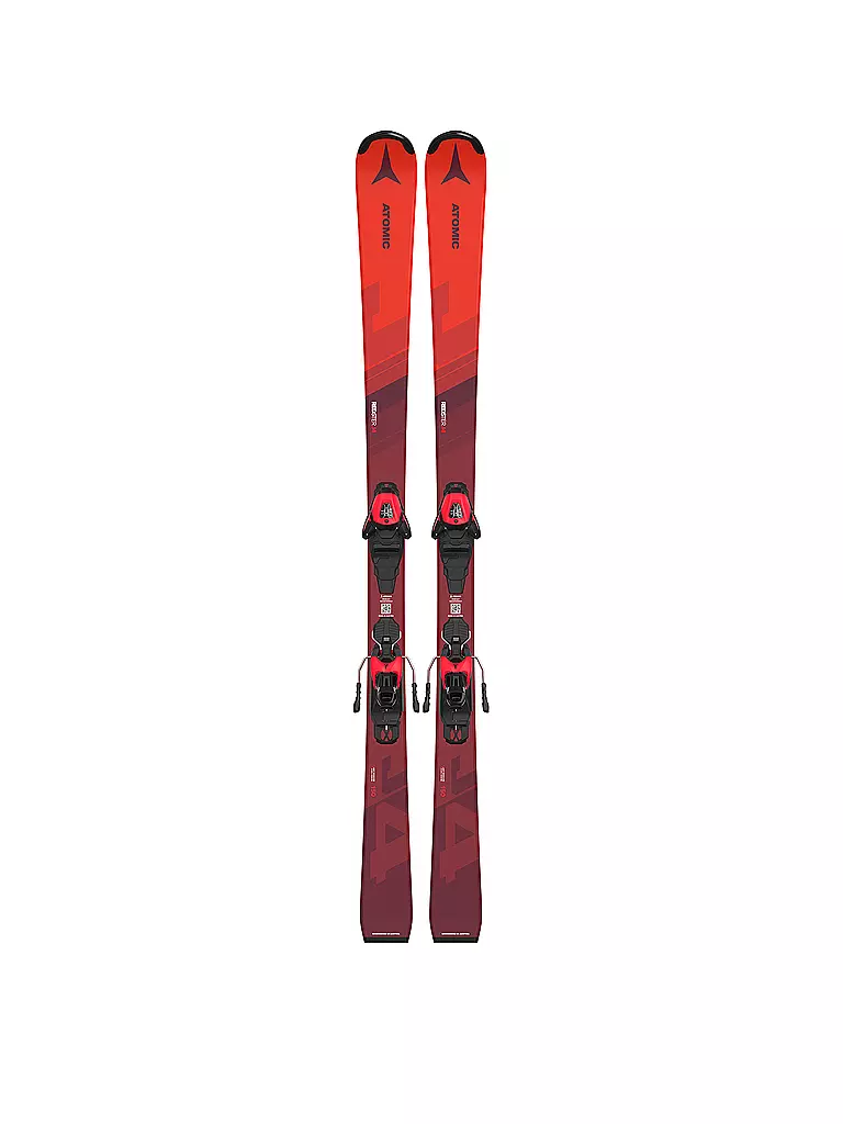 ATOMIC | Ensemble de skis junior J4 + L 6 GW | Rouge