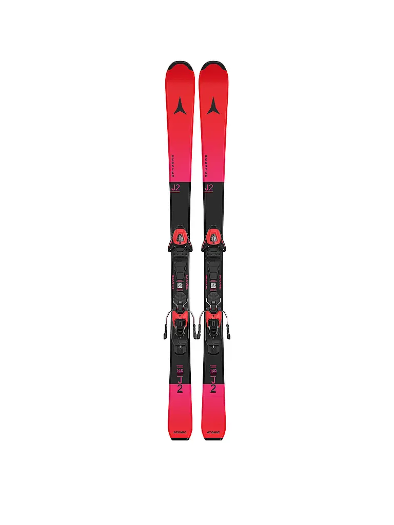 ATOMIC | Ensemble de skis junior Redster J2 130-150 + L 6 GW | Rouge