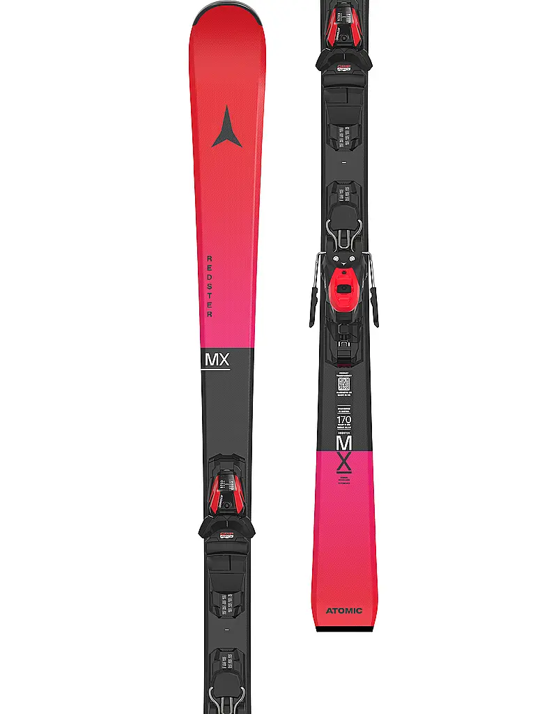 ATOMIC | Set de skis de piste Redster MX + M 10 GW | Rouge