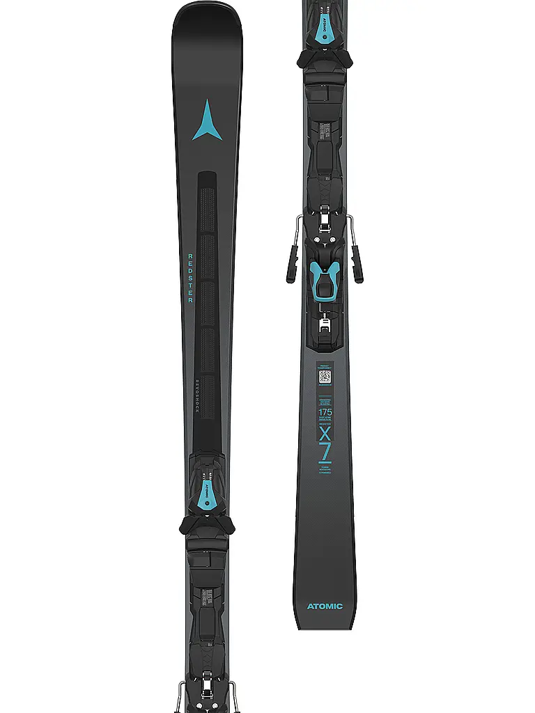 ATOMIC | Set de skis de piste REDSTER X7 REVOSHOCK C + MI 12 GW | Noir