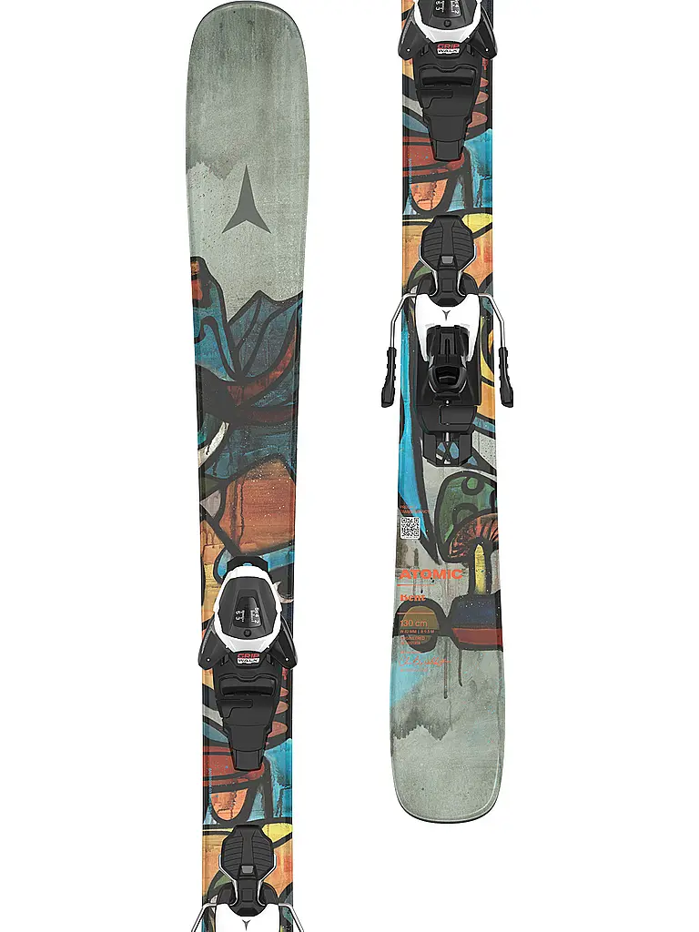 ATOMIC | Set de skis junior BENT JR 130 + L 6 GW | Multicolore