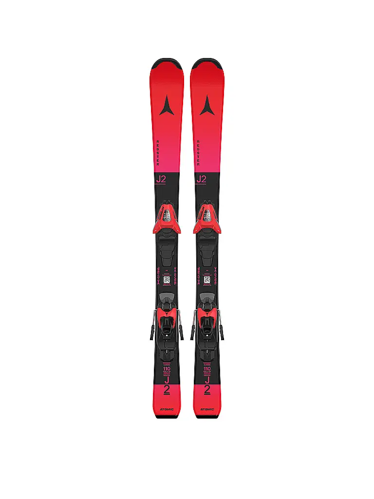 ATOMIC | Set de skis junior Redster J2 100-120 + C 5 GW | Rouge
