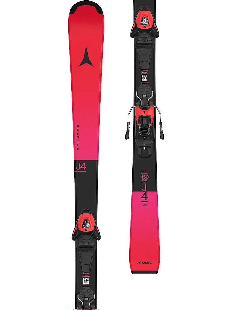 ATOMIC | Set de skis junior Redster J4 + L 6 GW | Rouge