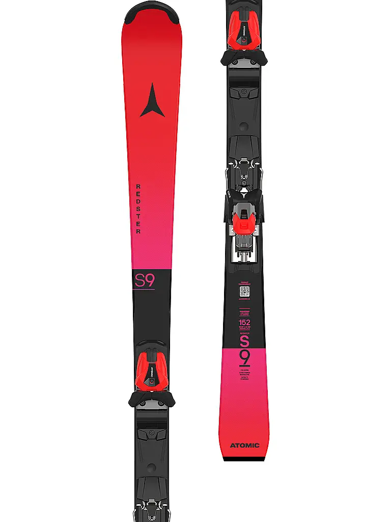 ATOMIC | Set de skis junior Redster S9 FIS + Icon 10 | Rouge